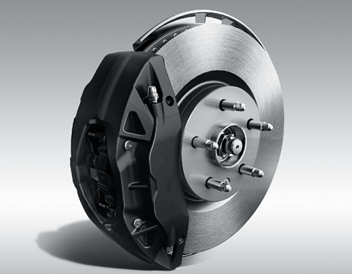 Aluminum porcelain brake